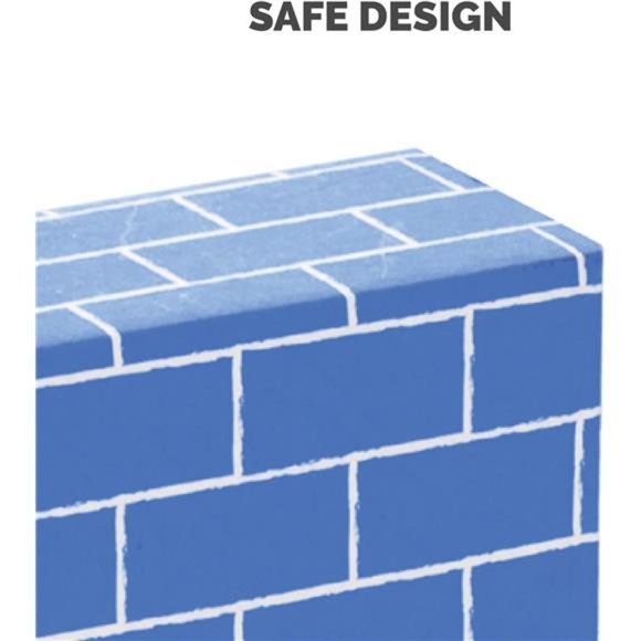 Play Cardboard Building Blocks, 40 Pack, Large & Medium Cardboard Block for Kids - Picture 5 of 6